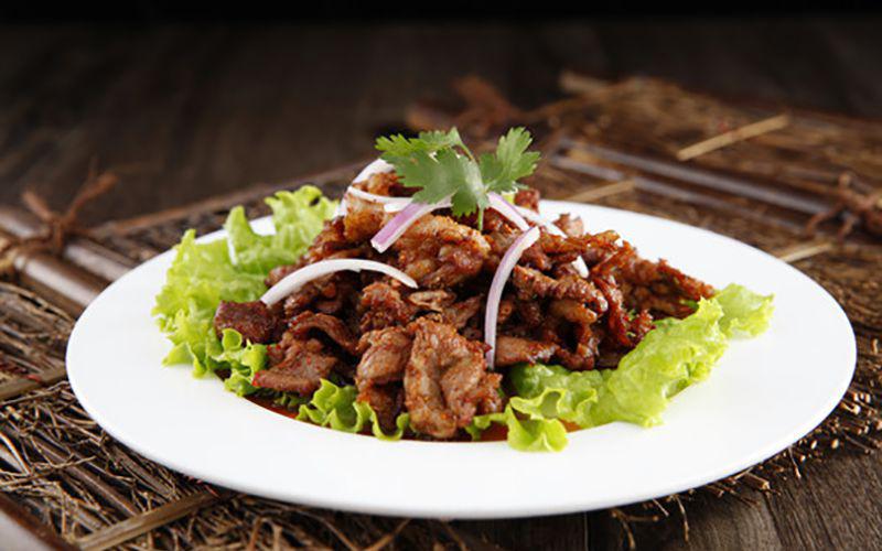 孜然炒烤肉