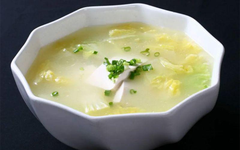 白菜豆腐汤