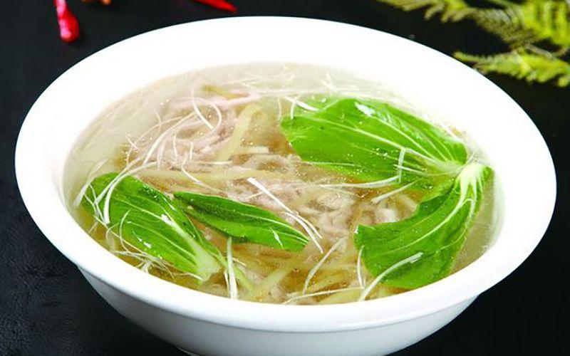榨菜肉丝汤