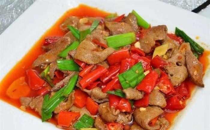 青椒炒猪肝