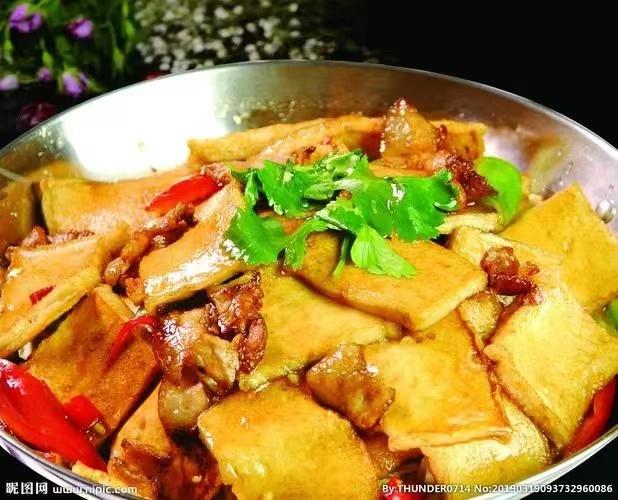 干锅千页豆腐
