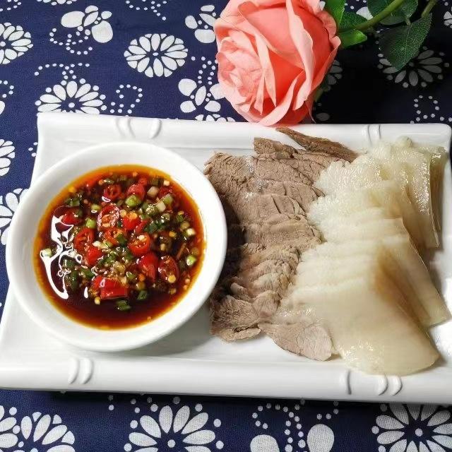 沾水白肉