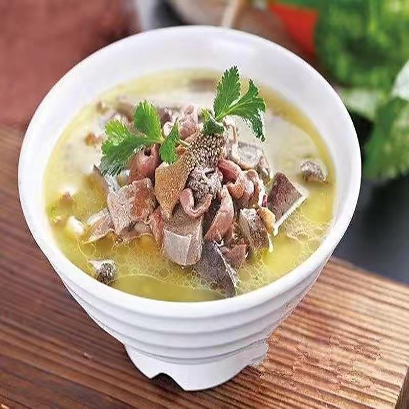 鲜牛杂粉丝煲（送两个馒头）
