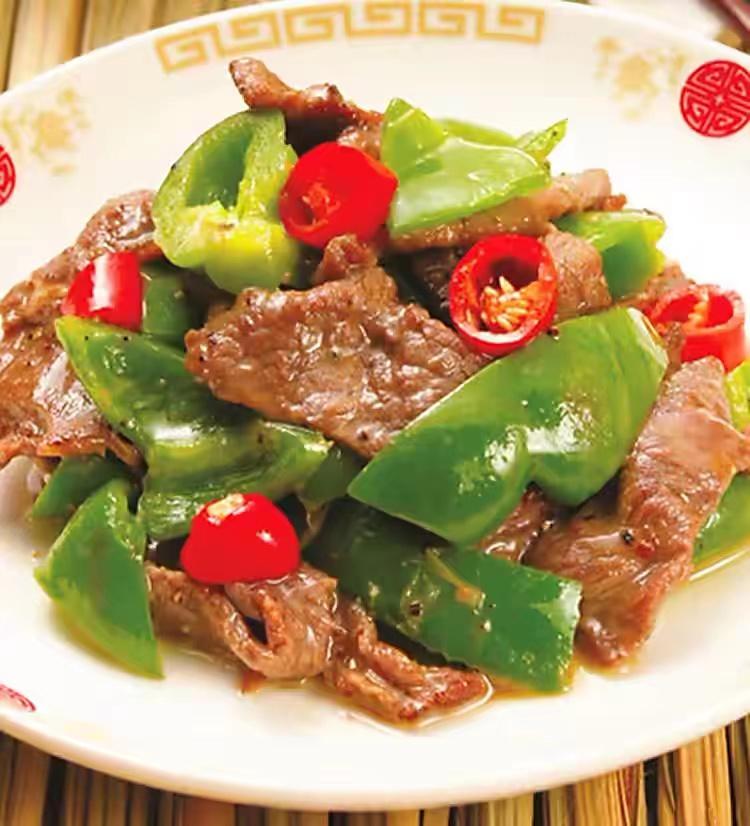 青椒炒牛肉