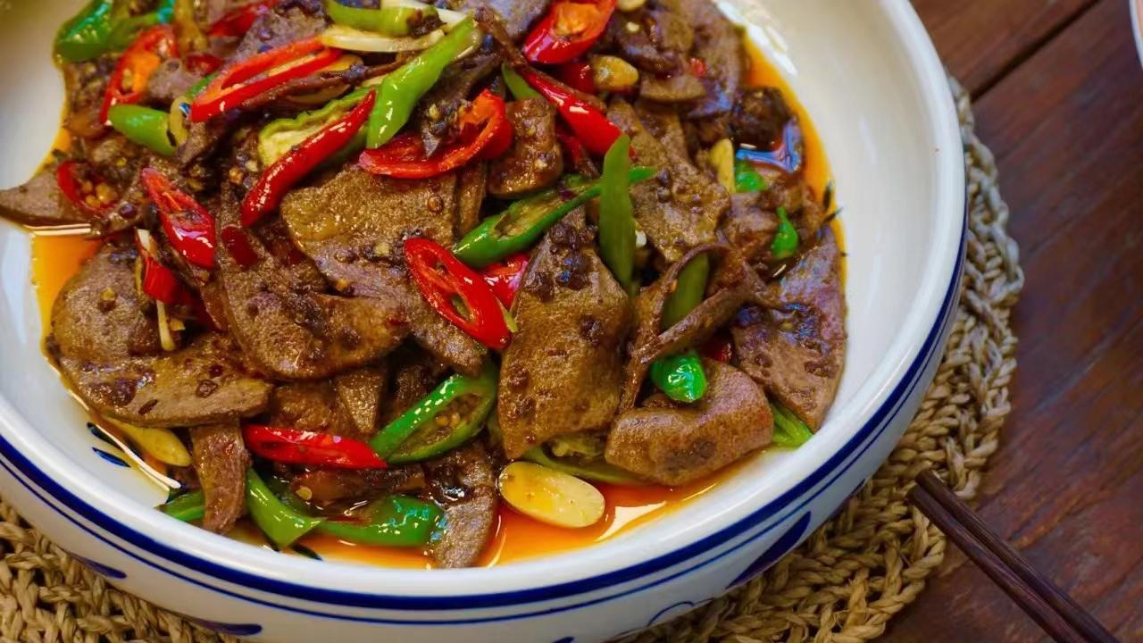 小米辣泡椒猪肝