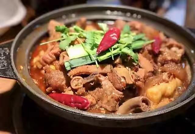 土豆牛杂煲